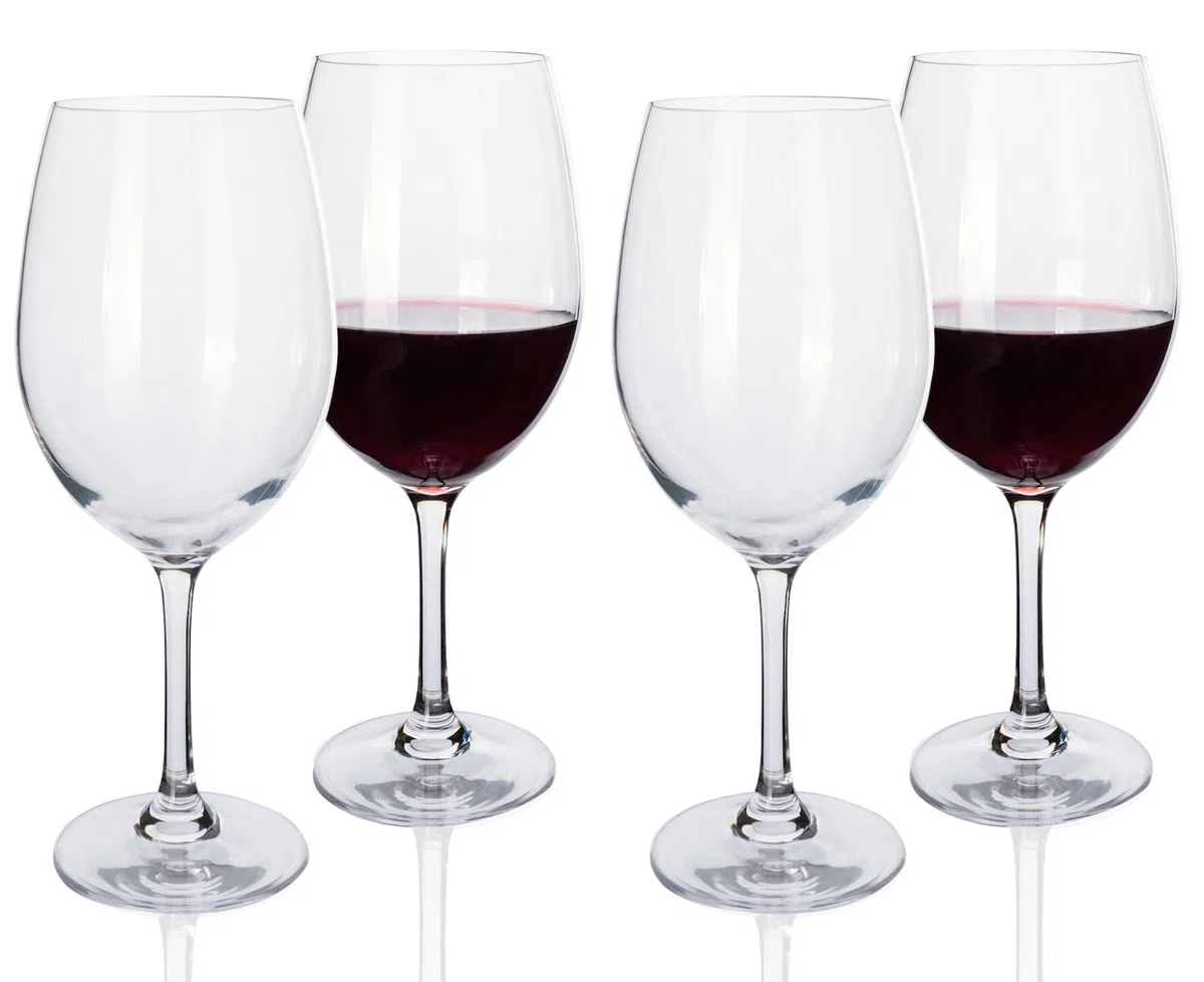 Vajilla de melamina para camping, 4 personas, armonía, 16 piezas + 16 vasos de agua, copas de vino, champán, vajilla de pícnic, barbacoa