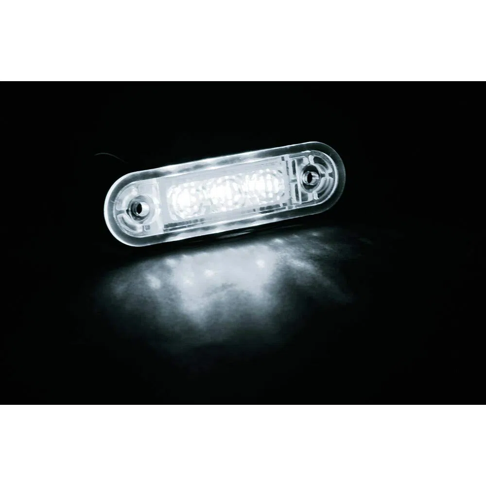 20 pcs Set, Flush Mount, 3 Led Light, 9/32V - White