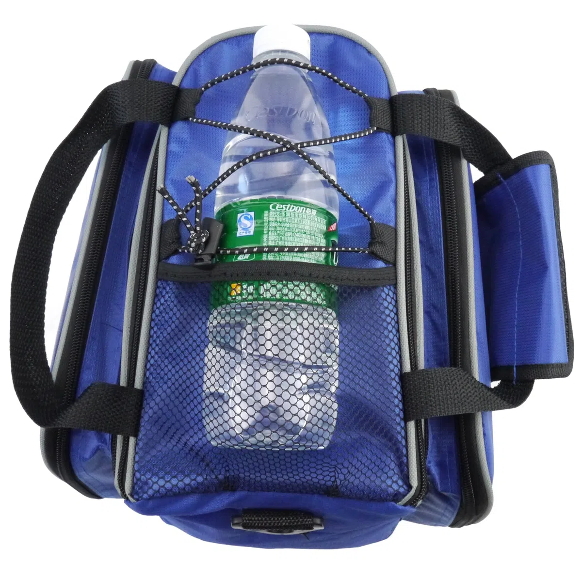 Bolsa de Transporte multifunción Impermeable para Bicicleta de excursión y Bicicleta, Bolsa de Transporte para Equipaje con Cubierta Impermeable (Azul)