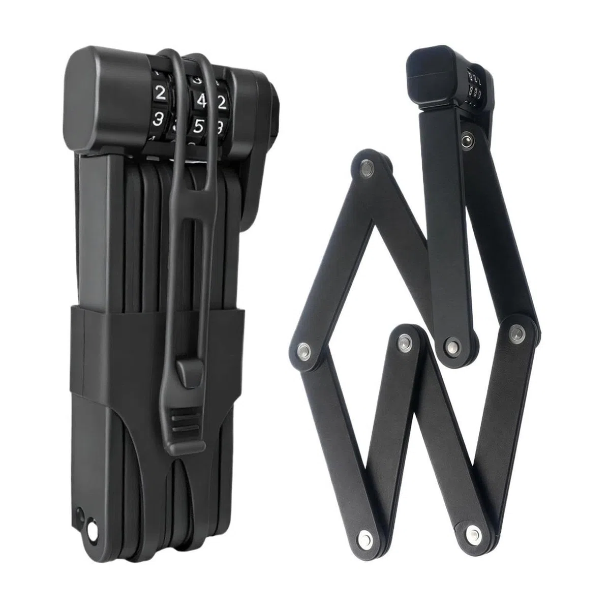 1 candado de cadena plegable for bicicleta.