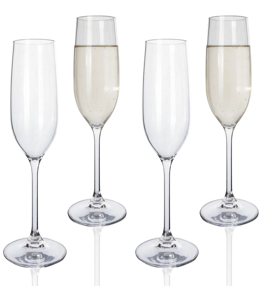 Vajilla de melamina para camping, 4 personas, armonía, 16 piezas + 16 vasos de agua, copas de vino, champán, vajilla de pícnic, barbacoa