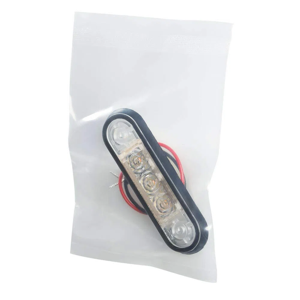 20 pcs Set, Flush Mount, 3 Led Light, 9/32V - White